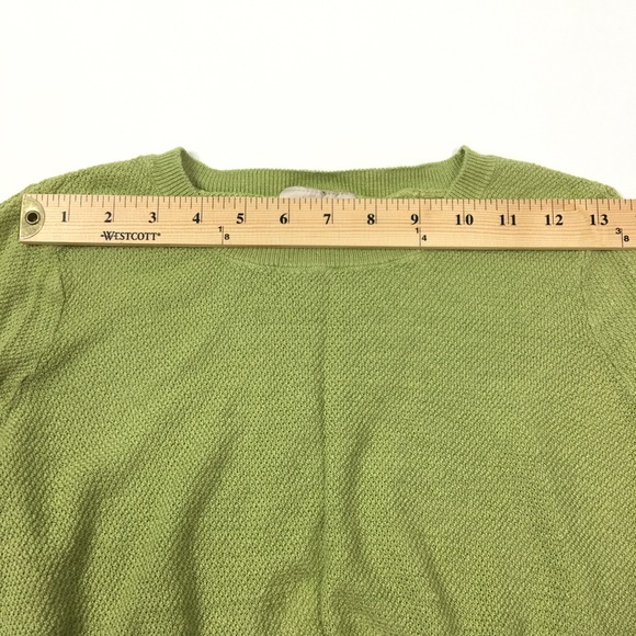 LOFT Open Back Long Sleeve Knit Sweater Medium - Picture 3 of 8